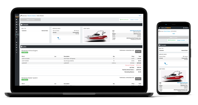 Marine Dealership Management System - DMS Software